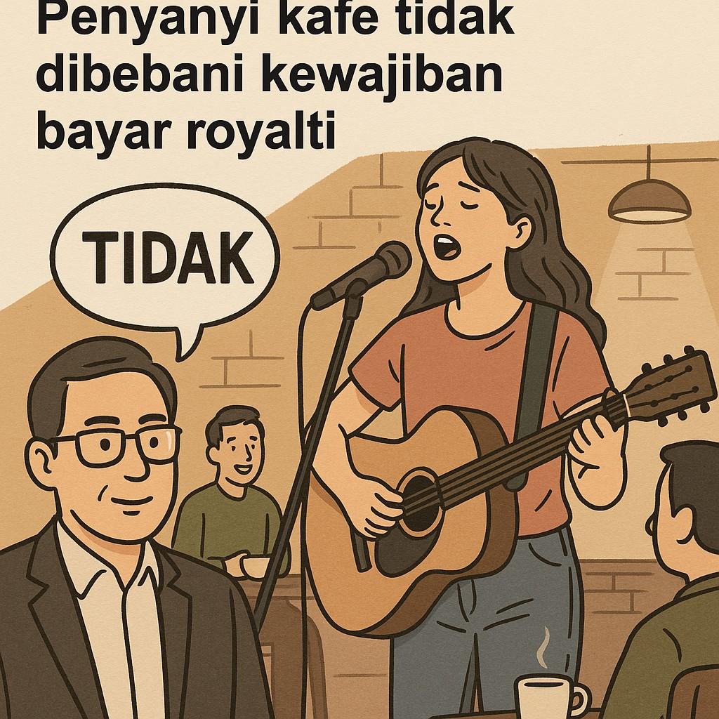 Royalti Lagu di Kafe, Beban Pemilik Usaha Bukan Penyanyi