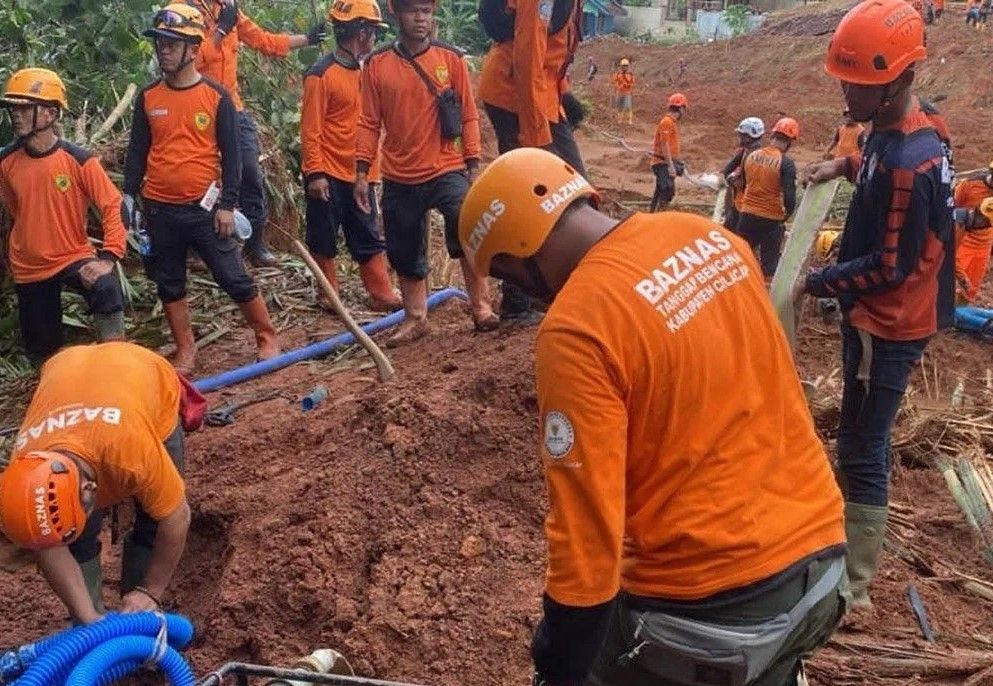 Aksi Cepat Baznas di Tengah Bencana Longsor Cilacap